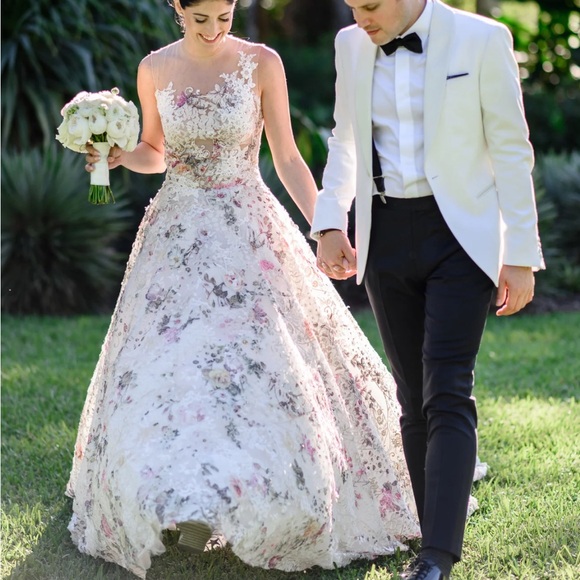 RARE Ines Di Santo Bloom Wedding Dress 12 - Picture 12 of 16